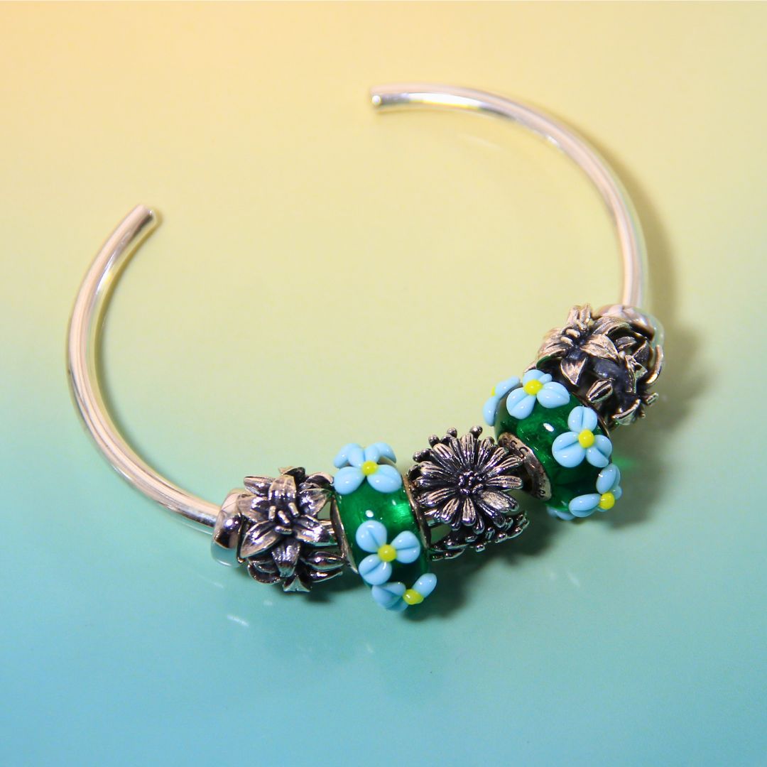Daisy Flower Bead