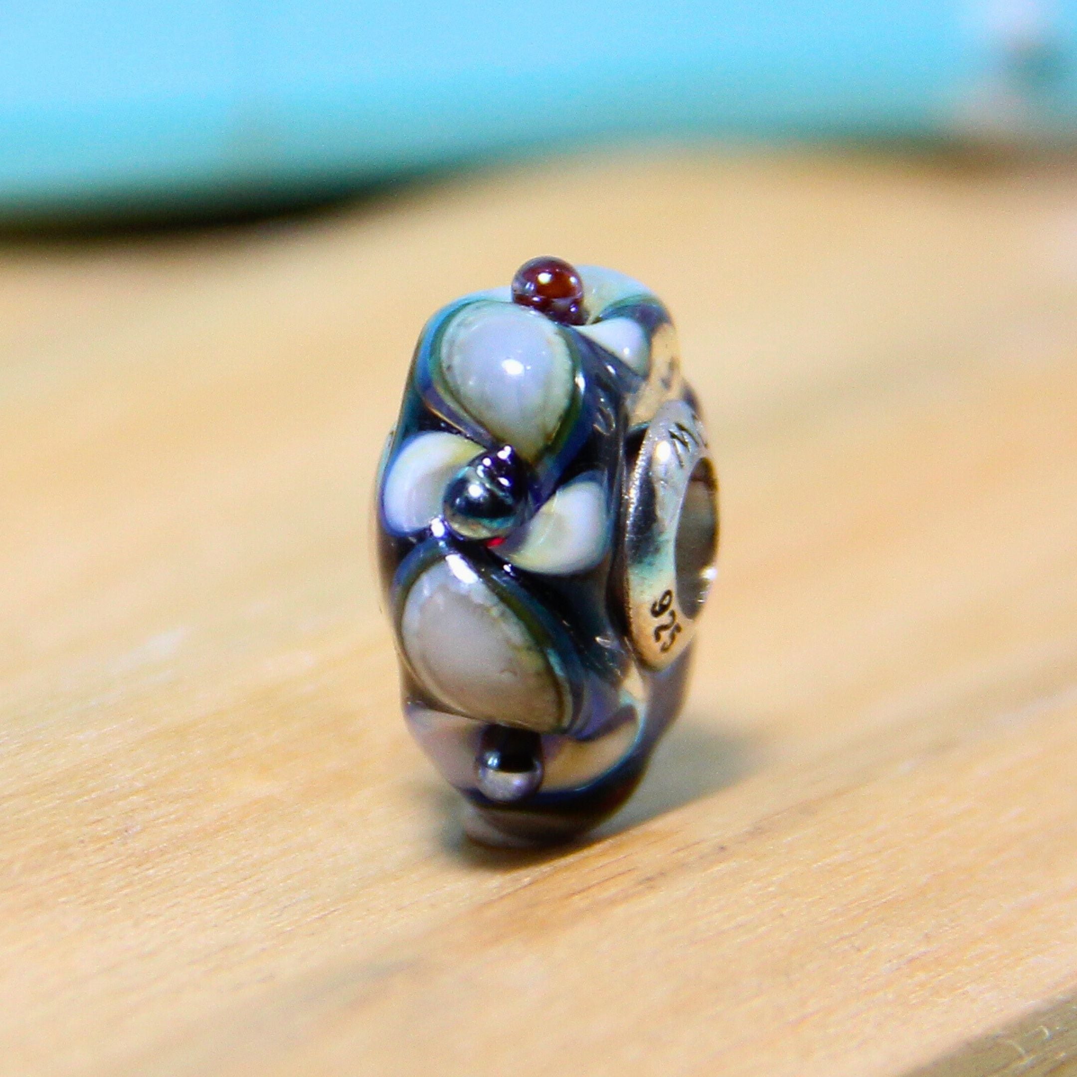Starry Night Murano Glass Bead